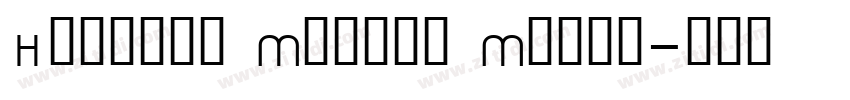 Harthen Medium Mediu字体转换